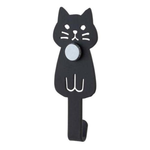 キッチン雑貨 マグネットフック ねこ ネコデコキッチン デコレ 猫型 磁石