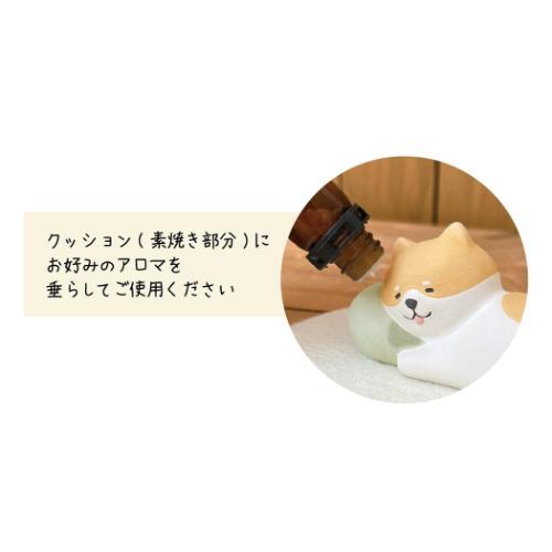 リラックス雑貨 ゆるり日和 うたたねアロママスコット しば デコレ インテリア かわいい