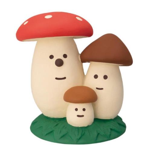 マスコット ファミリーきのこ デコレ 爆買 : キャラクターのシネマ