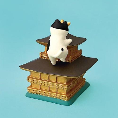 マスコット 金閣寺よじのぼり猫 デコレ : キャラクターのシネマ
