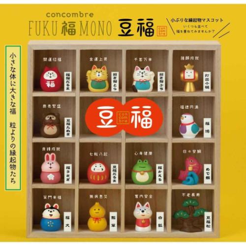 マスコット FUKU 福 MONO concombre 豆福マスコット 豆福松