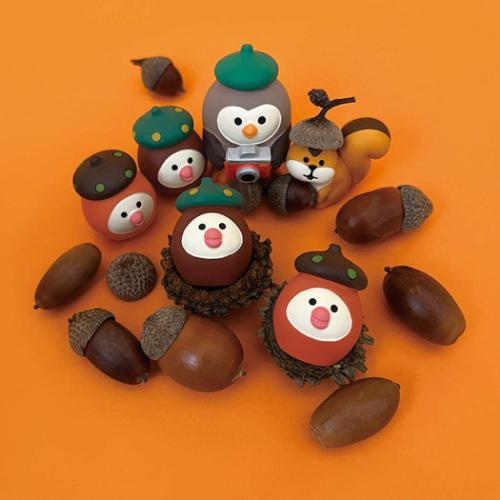 マスコット concombre どんぐり文鳥 BR デコレ : キャラクターのシネマ