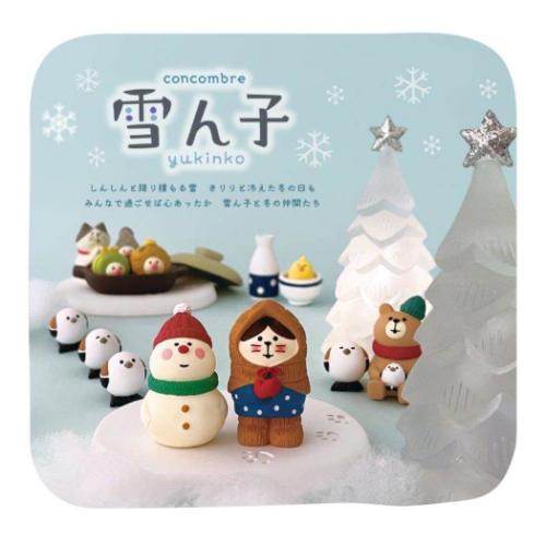 マスコット concombre 雪ん子 シマエナガ 細目 プレゼント 爆買
