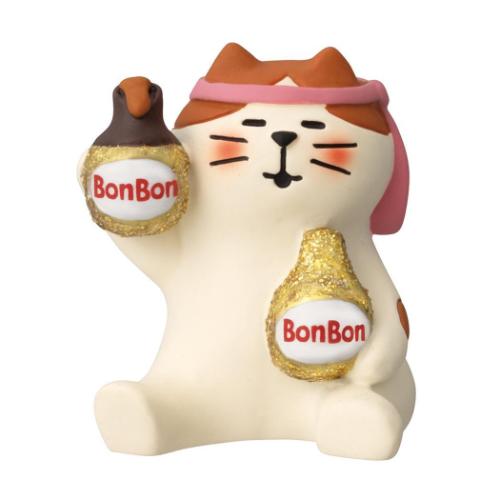 マスコット Bpnjour chocolat ウィスキーボンボン猫 concombre｜cinemacollection