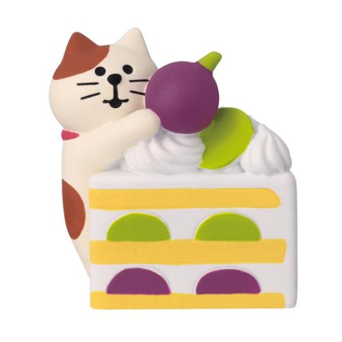 concombre マスコット ぶどうショートこねこ デコレ : キャラクターの