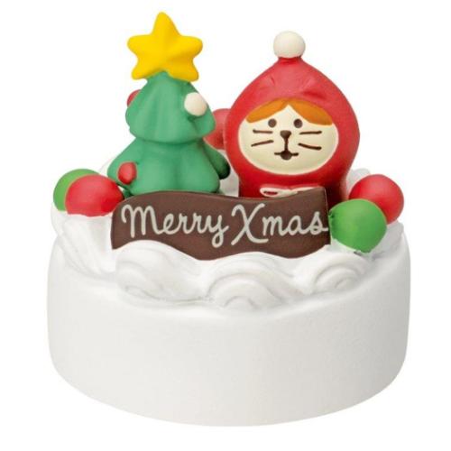マスコット ねこずきんのクリスマスケーキ デコレ｜cinemacollection