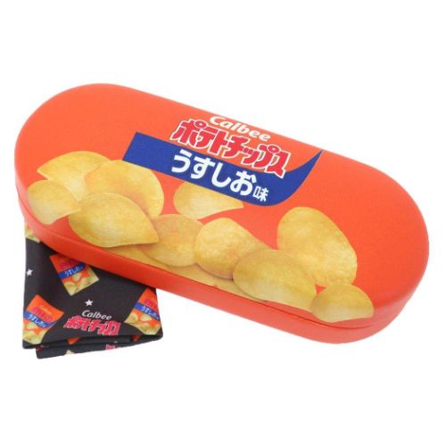 メガネケース ポテトチップス 眼鏡ケース クロス付き お菓子パッケージ サンアート 爆買