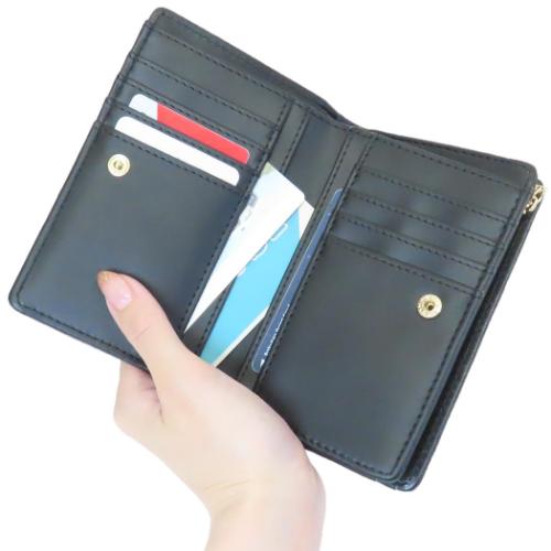 ハローキティ キャラクター 二つ折り財布 LF深札入れ ラウンド