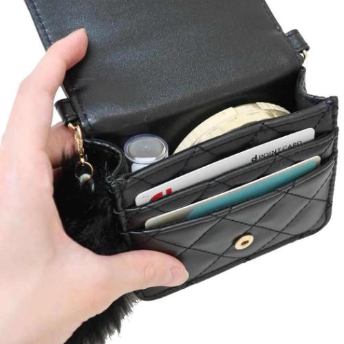 ハローキティ サンリオ キャラクター ショルダーバッグ しっぽファー