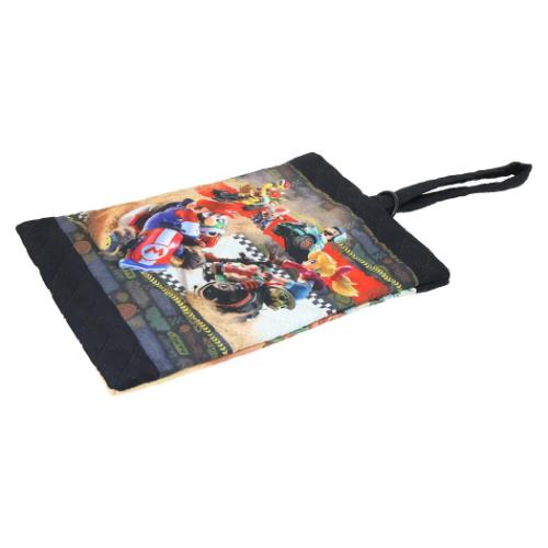 上履き入れ キルトシューズバッグ マリオカートワールド サンアート