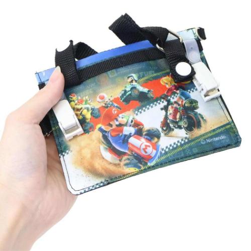 クリップポケット マリオカートワールド ショルダー付きマルチポシェット サンアート キッズポーチ