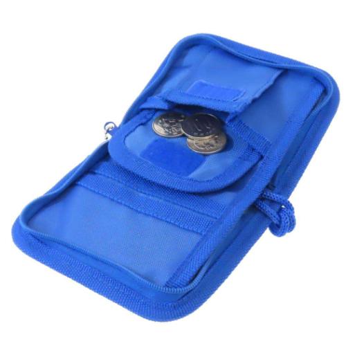 子供用財布 マリオカートワールド RFウォレット キッズラウンドウォレット ブルー サンアート