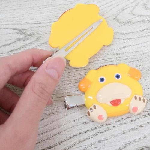 ヘアアクセ ヘアークリップ2個セット オッチン ピクミン サンアート 前髪クリップ ゲームキャラクター