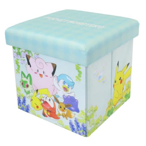 収納ボックス ストレージボックス ポケモン ポケットモンスター グリーン サンアート