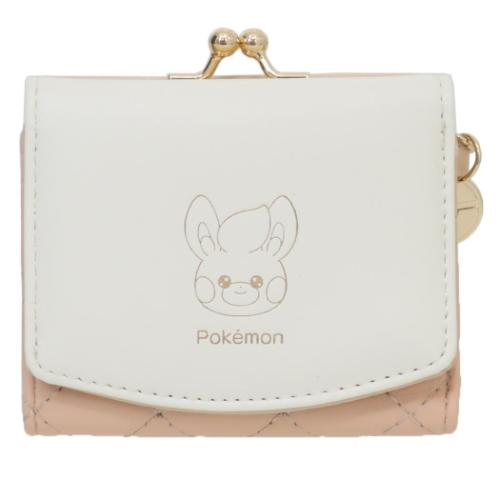 ポケモン　財布　三つ折り ポケットモンスター キャラクター ミニウォレット 口金ミニ財布