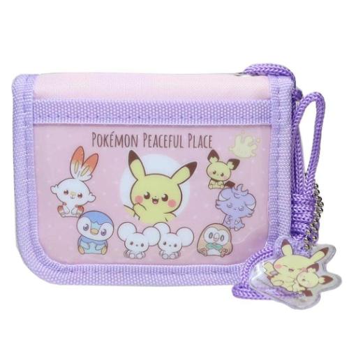 子供用財布 RFウォレット ポケピース PURPLE ポケットモンスター ポケモン
