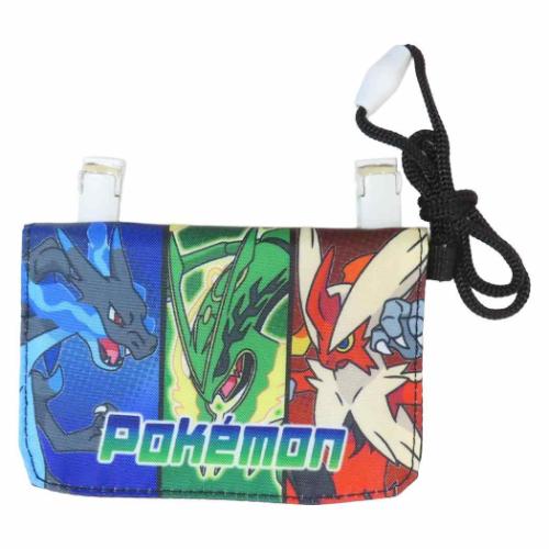 ポケットモンスター ネックコード付きミニおでかけウォレット ポケモン クリップポケット キャラクター BK サンアート