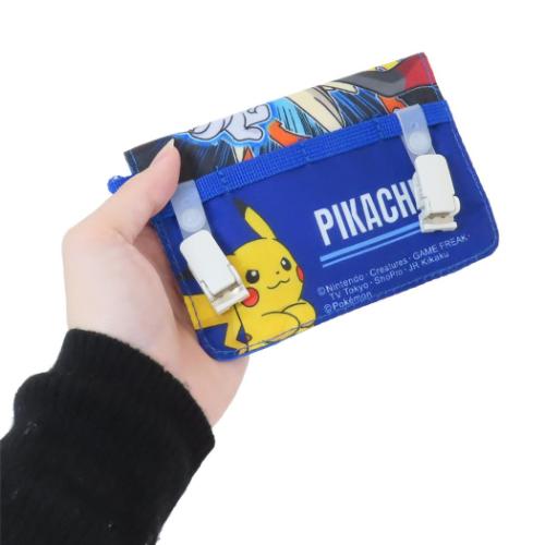 ポケットモンスター ネックコード付きミニおでかけウォレット ポケモン クリップポケット キャラクター NVY サンアート