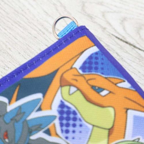 ポケットモンスター キャラクター クリップポケット ショルダー付きお出かけウォレット NVY ポケモン