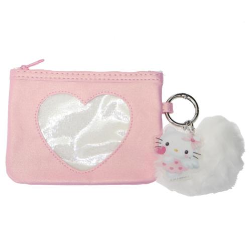 ハローキティ ハート窓付きポーチ サンリオ ミニポーチ キャラクター