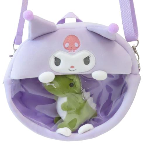 クロミ ショルダーバッグ 2wayぬいぐるみクリアバッグ PURPLE サンリオ