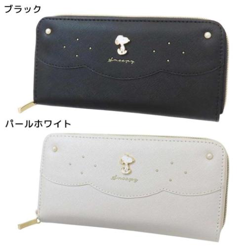 初回お値下げ♪正規品スヌーピーHAHAHAジップアラウンドウォレットホワイト スヌーピー ENJOY 楽しむ 笑う HAHAHA【Peanuts All Good／ポチ袋