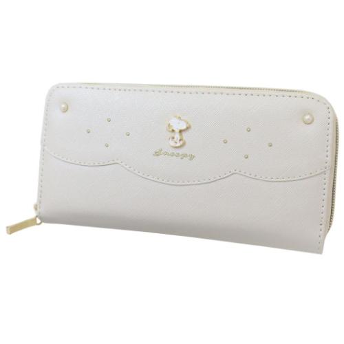 新品 未使用！PEANUTS スヌーピー 長財布 ピーナッツ] 73481 スヌーピー 長財布 ラウンドファスナー開閉