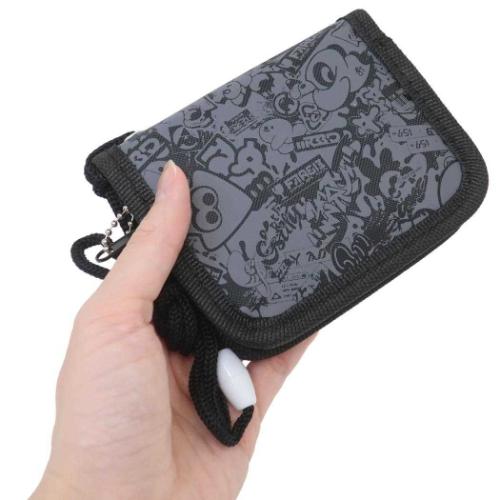 スプラトゥーン 子供用財布 キッズウォレット BLACK サンアート