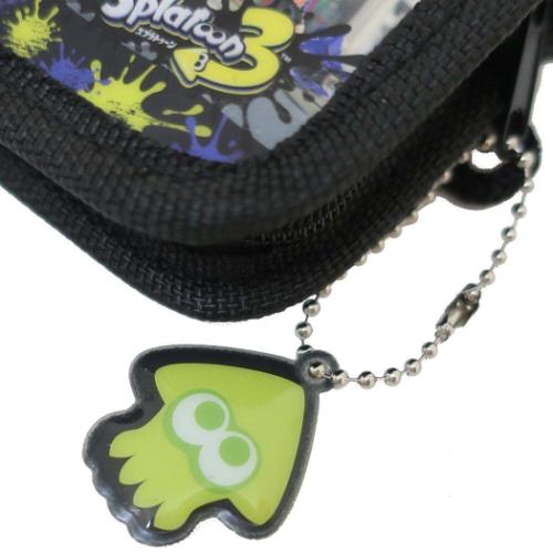 スプラトゥーン 子供用財布 キッズウォレット BLACK サンアート