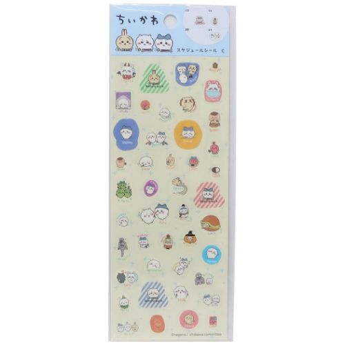 ちいかわ シールシート スケジュールシール C エンスカイ