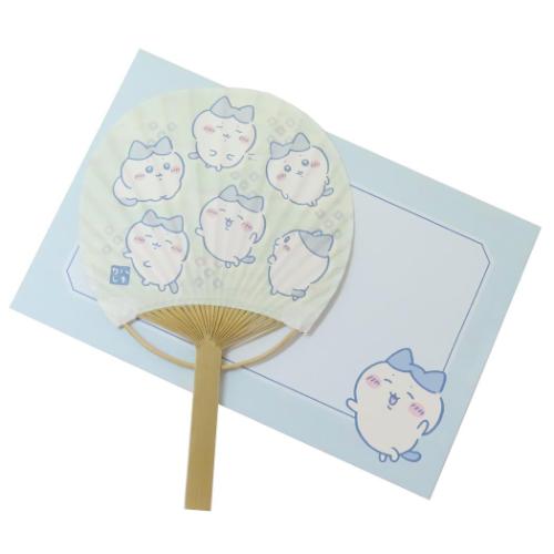 ちいかわ グッズ サマーカード キャラクター 竹うちわ 豆だより2