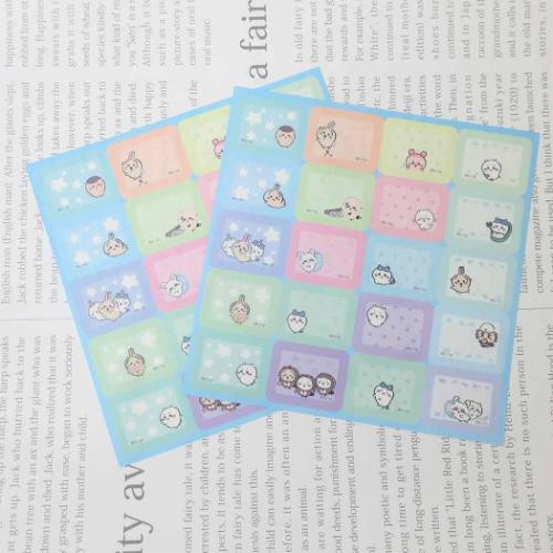 ちいかわ スケジュールデコシール シールシート 2 キャラクター