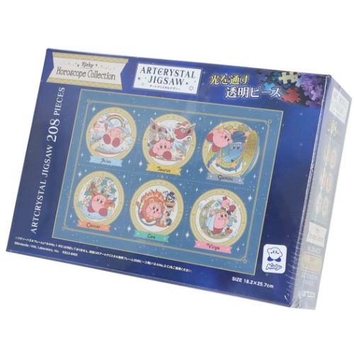 アートクリスタルジグソーパズル208ピース パズル 208−AC73 KIRBY
