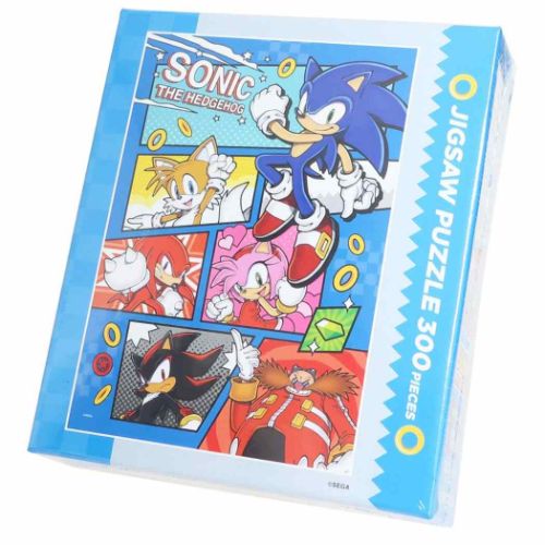 ソニック ザ ヘッジホッグ キャラクター パズル ジグソーパズル300ピース 300-3028 SONIC THE HEDGEHOG｜cinemacollection