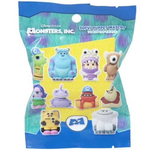 モンスターズインク グッズ ミニフィギュア キャラクター ソフビパペットマスコット 全10種 プレゼント 男の子 女の子 ギフト バレンタイン