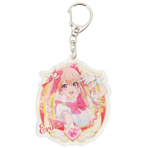 キーリング アクリルキーホルダー カッコウの許嫁 魔法少女風 天野エリカ エンスカイ コレクション雑貨 アニメキャラクター