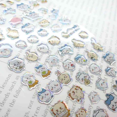 ちいかわ キャラクター シールシート ぷっくりあしーる 1クリア