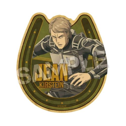 トラベルステッカー ダイカットシール 進撃の巨人 The Final Season 4.ジャン エンスカイ