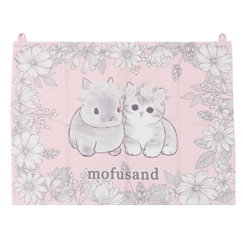 モフサンド キャラクター タペストリー ファブリックポスター M うさにゃん mofusand グッズ