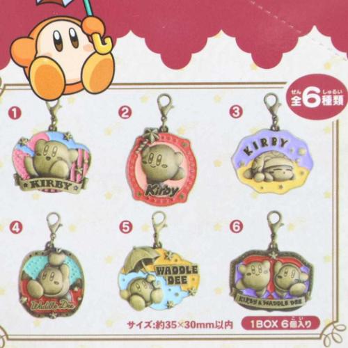星のカービィ レトロメタルチャームコレクション 全6種の内どれか1個