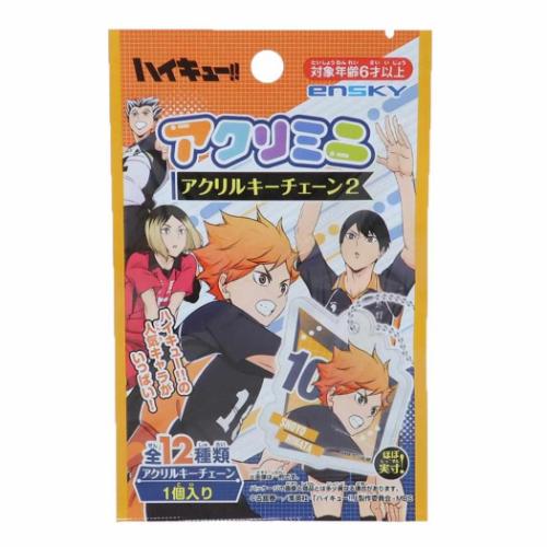 キーホルダー アクリミニ アクリルキーチェーン2 全12種 ハイキュー 少年ジャンプ エンスカイ