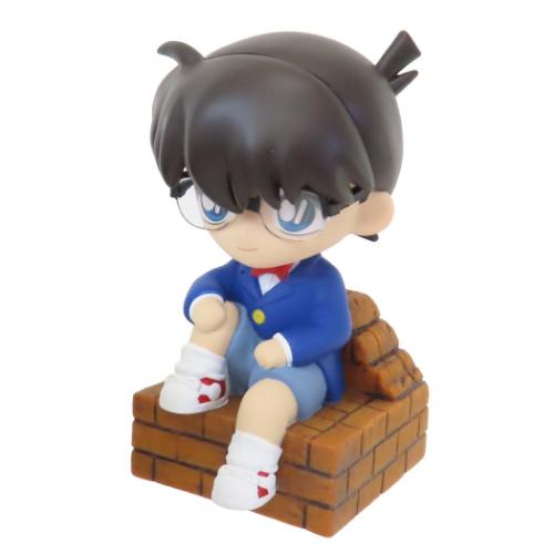 名探偵コナン 少年サンデー アニメキャラクター 貯金箱 ソフビタイムシリーズ コインバンク 江戸川コナン エンスカイ