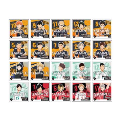 ハイキュー！！ シール烈伝 全68種の内いずれか5枚 少年ジャンプ