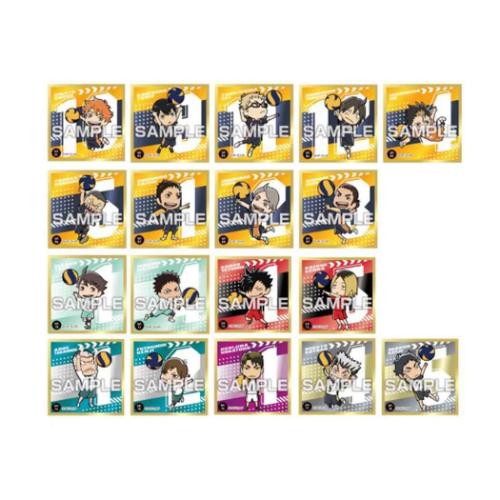 アニメキャラクター ステッカー (JUMP折り込み付録) 本日発売の週刊少年ジャンプ12号（※紙版のみ）にとじ込みで付属して