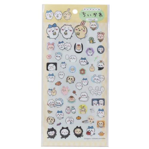 ちいかわ キャラクター シールシート クリアシール すっぱ
