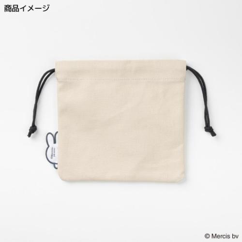 ミッフィー グッズ 巾着袋 絵本キャラクター 巾着 MIFFY BIG NAME
