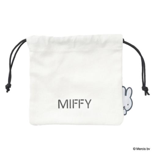 ミッフィー グッズ 巾着袋 絵本キャラクター 巾着 MIFFY BIG NAME