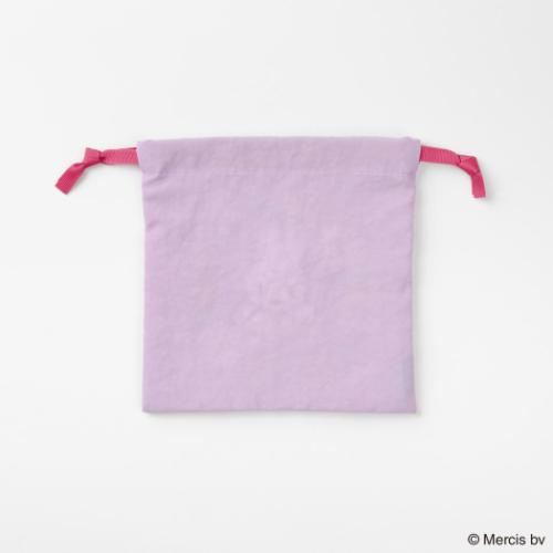ミッフィー 絵本キャラクター 巾着袋 巾着 MIFFY EMBROIDERY ピンク ディックブルーナ グッズ