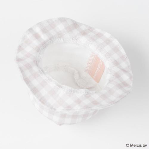 ハットチャーム キーリング BRUNA PLAID ピンク ミッフィー ディックブルーナ エフエービージャパン バッグチャーム 絵本キャラクター