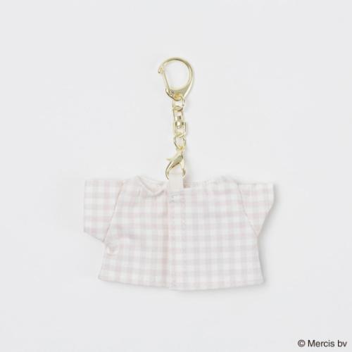 Tシャツチャーム キーリング ミッフィー ディックブルーナ BRUNA PLAID ピンク エフエービージャパン